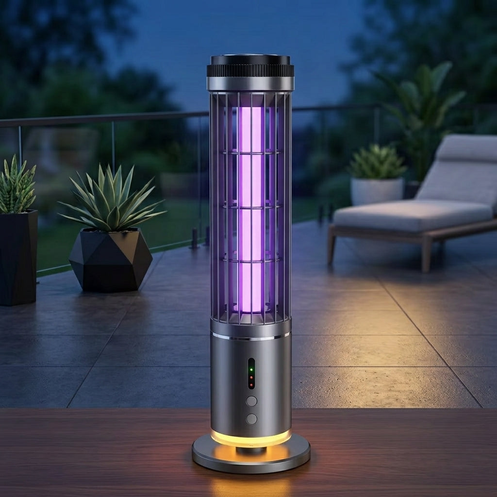 Rechargeable Electric Zapper Indoor & Outdoor Mosquito Trap