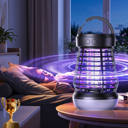 Electric Shock Mosquito Trap Indoor Home & Camping Repellent Lamp